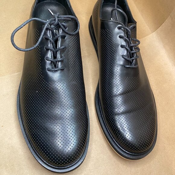 NOBULL Dress Shoes Black Perforated Men\'s Oxfords  SIZE 12 main image 5